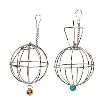 FLAMINGO Minge din metal pentru rozătoare, hrănitor suspendat, diam. 9cm