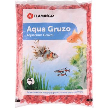 FLAMINGO Pietriş  pentru acvarii, 1kg Neon