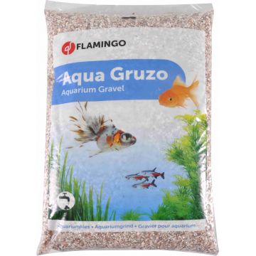 FLAMINGO Pietriş pentru acvarii Natur LIGHT, 1-3mm, 8kg