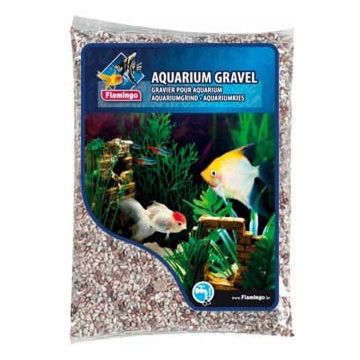 FLAMINGO Pietriş pentru acvarii Nature LIGH, 3-6mm