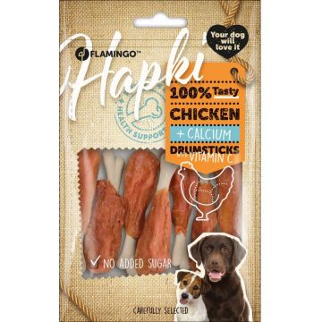 FLAMINGO Snacksuri pentru câini Chick'n Snack, cu calciu, cu Pui 85g