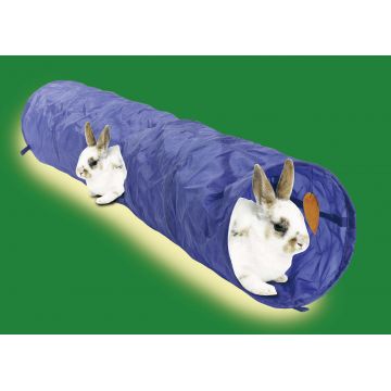 FLAMINGO Tunel pentru iepuri, din nailon lavabil 20x120cm, diverse culori
