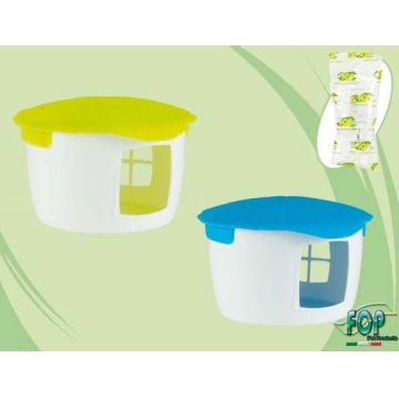 FOP Căsuţă din plastic pentru rozătoare diam. 16cm, diverse culori