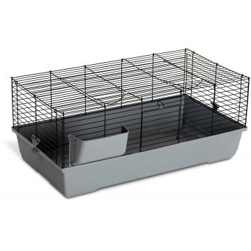 FOP Cuşcă Cavia Negru/Gri, pentru rozătoare