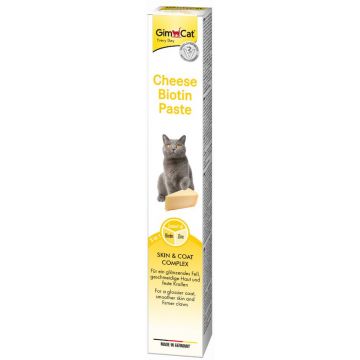 GIMCAT Pasta cu branză şi biotină 50 g