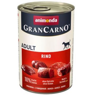 GRANCARNO Conservă pentru câini adulţi Carne Vită