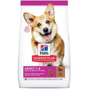 HILL's Canine Adult Small & Miniature, cu Miel şi Orez