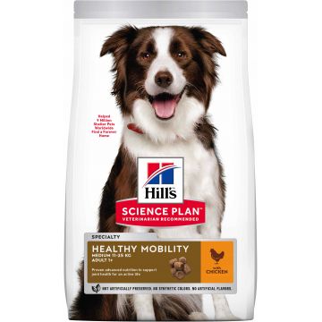 HILL's Canine Adult Talie Medie HEALTHY MOBILITY, cu Pui 14kg