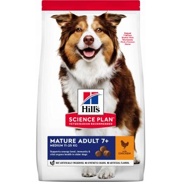 HILL's Canine MATURE Talie Medie cu Pui