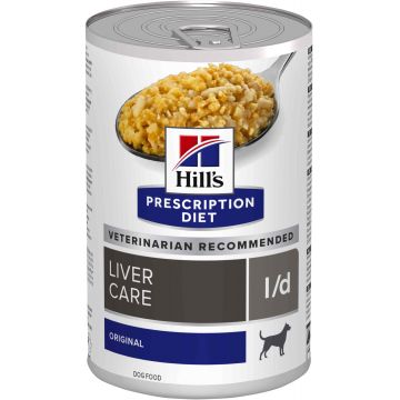 HILL's PD CANINE L/D Conservă pentru afecţiuni hepatice 370g