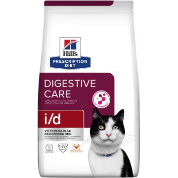 HILL's PD FELINE I/D Hrană uscată pentru pisici cu probleme gastrointestinale
