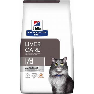 HILL's PD FELINE L/D Hrană uscată pentru probleme hepatice 1,5kg