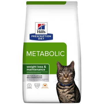 HILL's PD FELINE METABOLIC Hrană uscată pt.slăbire şi întreţinerea greutăţii