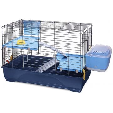 IMAC Cuşcă pentru rozătoare BENNY 100, cu anexă, 100x54,5x66cm
