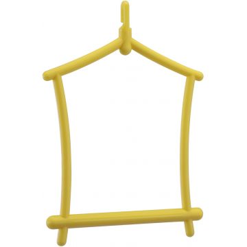 IMAC Leagăn pentru colivie Altalena, Galben, 10x0,8x14cm