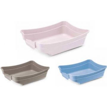 IMAC Litieră pentru pisicuţe POLLY deschisă 35x25x10cm, diverse culori