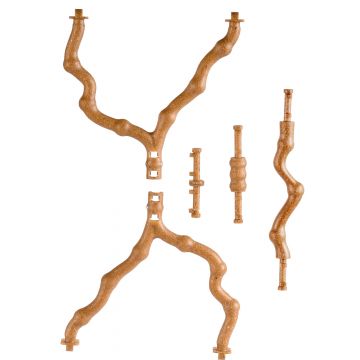 IMAC Ramură pentru colivie 50% lemn, 10-14mm