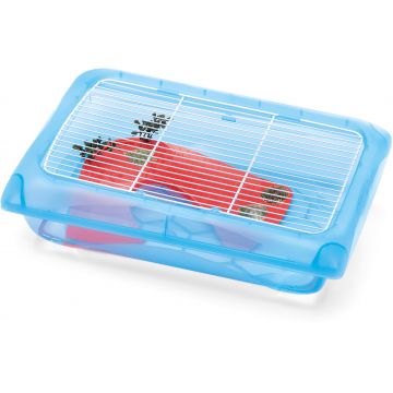 IMAC Terariu pentru broaşte ţestoase NINFEA albastru, 45,5x31x13,8cm