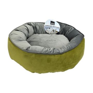 Pat caini si pisici, Aria Marchese Ducato Verde/ Gri, L 70x60x25 cm