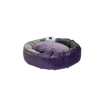 Pat caini si pisici, Aria Marchese Ducato Violet/ Gri, S 50x40x25 cm