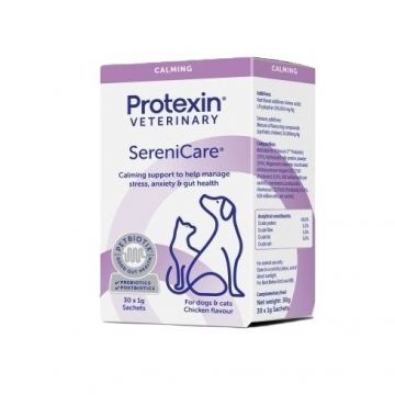 Protexin Serenicare, Caini si Pisici, 30 plicuri x 1 g