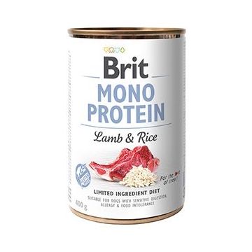 Brit Mono Protein Lamb & Rice, 400 g