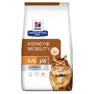 Hill's Prescription Diet Feline K/D + Mobility, 1.5 kg