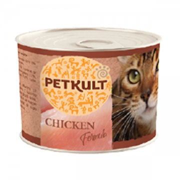 Petkult Cat Adult cu Pui, 185 g ieftina