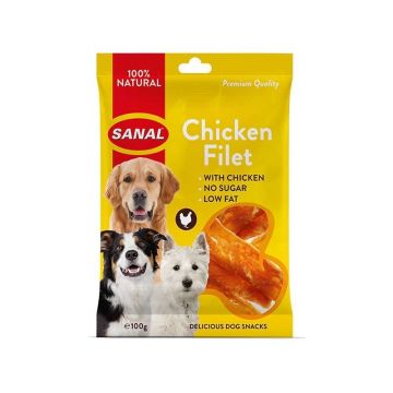 Sanal Dog Chicken Fillet, 100 g