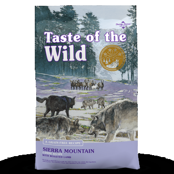 Taste of the Wild Sierra Mountain Canine Recipe, 2 kg de firma originala