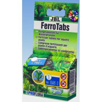 JBL FerroTabs - Îngrăşământ complet, comprimate solubile 30 tablete