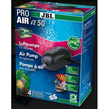 JBL ProAir a50 - Pompă de aer pentru acvariu, 50 l/h