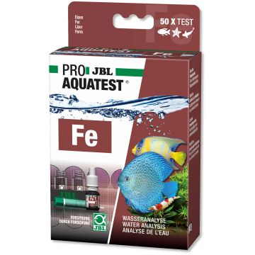 JBL ProAqua Test Fe, pentru determinarea cantităţii de fier din apă, 50 teste