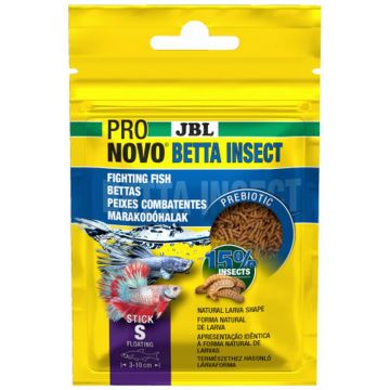 JBL ProNovo Betta Insect Stick S, Hrană pentru peşti de acvariu