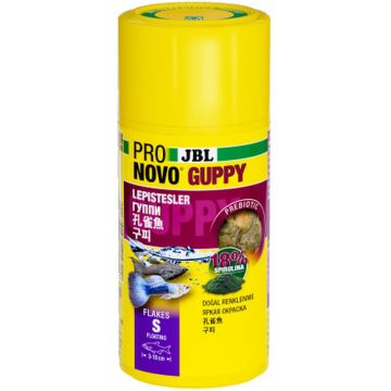JBL ProNovo Guppy Fakes S, Hrană pentru peşti de acvariu 100ml