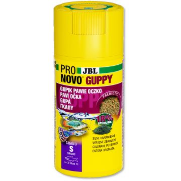 JBL ProNovo Guppy Grano S, Hrană pentru peşti de acvariu 100ml