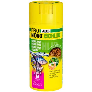 JBL ProNovo Hrană pelete pentru ciclide mici 250ml