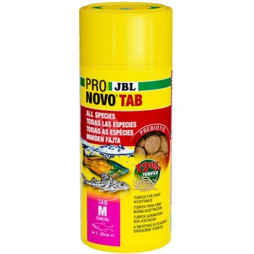 JBL ProNovo Tab M, Hrană pentru peşti de acvariu, 100ml