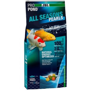 JBL ProPond All Seasons Pearls, Hrană completă pentru peştii de iaz