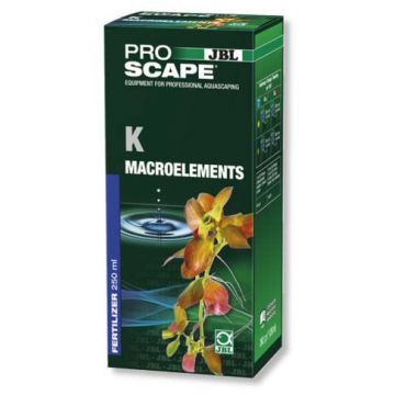 JBL ProScape K Macroelements - Fertilizant cu Potasiu pentru plante 250ml