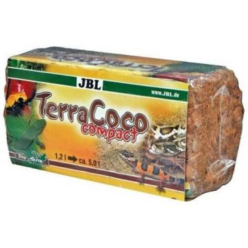 JBL TerraCoco Compact Substrat pentru terarii, chip-suri de cocos 450g, 5 l