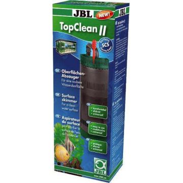 JBL TopClean Skimmer II pentru curăţarea automată a suprafeţei apei din acvariu