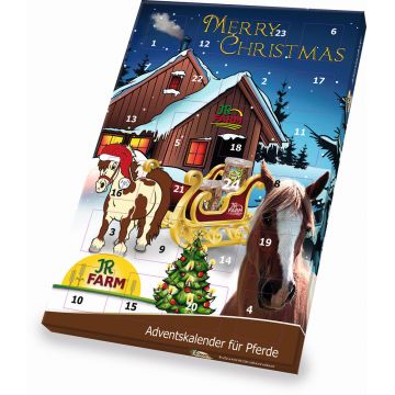 JR FARM Calendar Advent de Crăciun - recompensă pentru cai 140g