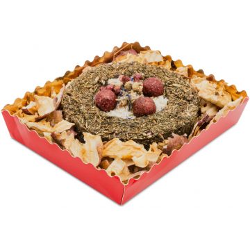 JR FARM Delicatesă pentru rozătoare, Bol, ediţie specială de Crăciun 200g