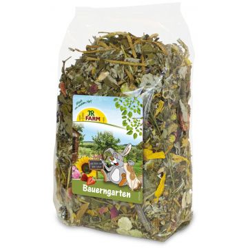 JR FARM Farmers Garden Delicatesă cu mix de ierburi şi fructe pt rozătoare 150g