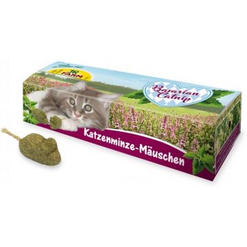 JR FARM Jucărie pentru pisici, Şoricel cu catnip 4 bucăţi 20g