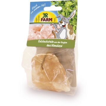 JR FARM Piatră de sare de Himalaya, pentru rozătoare şi iepuri pitici 80g