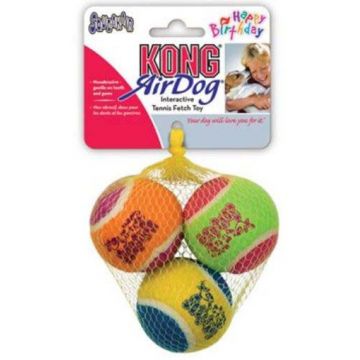 KONG Jucărie pentru câini Air Squeake Minge, 3buc/set 12,7x6,35x24,13cm