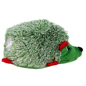 KONG Jucărie pentru câini, Arici ediţie de Crăciun, din pluş, 20,32cm