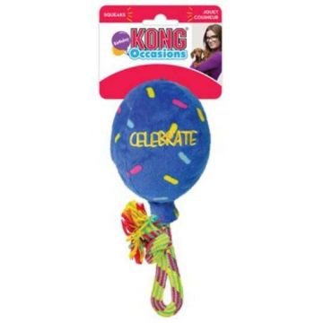 KONG Jucărie pentru câini, Balon Albastru, L 10,8x11,43x26,04cm